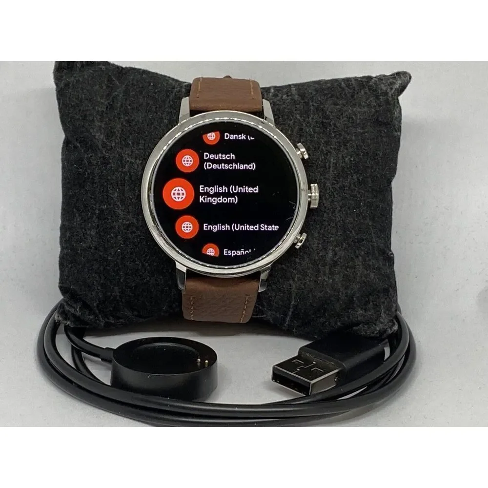 Fossil Gen 4 Authentic Digital Dial Smart Watch Custom Band FTW6017 LT314